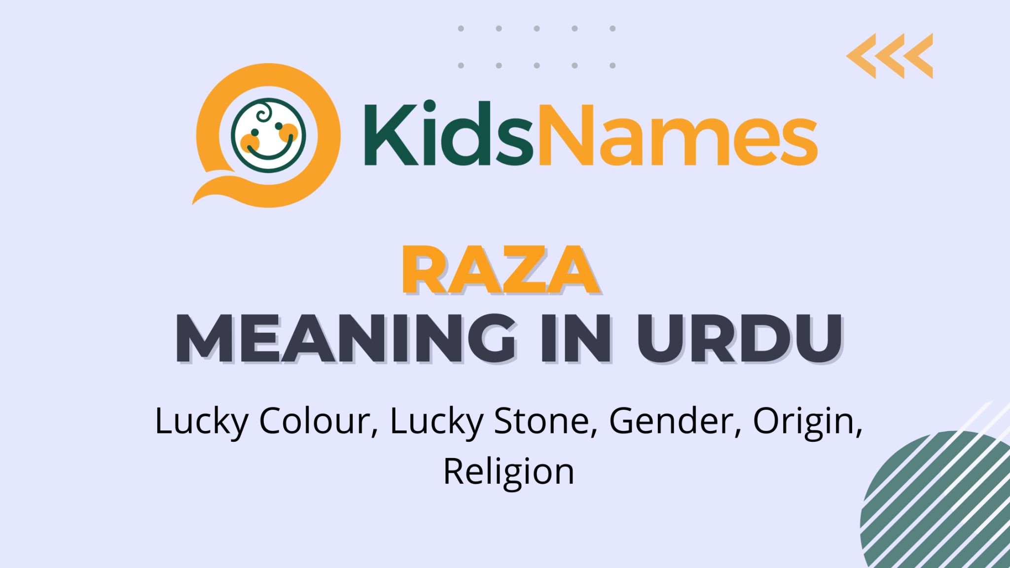 Raza name meaning in urdu